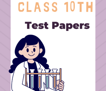 chemistry class 10th test papers